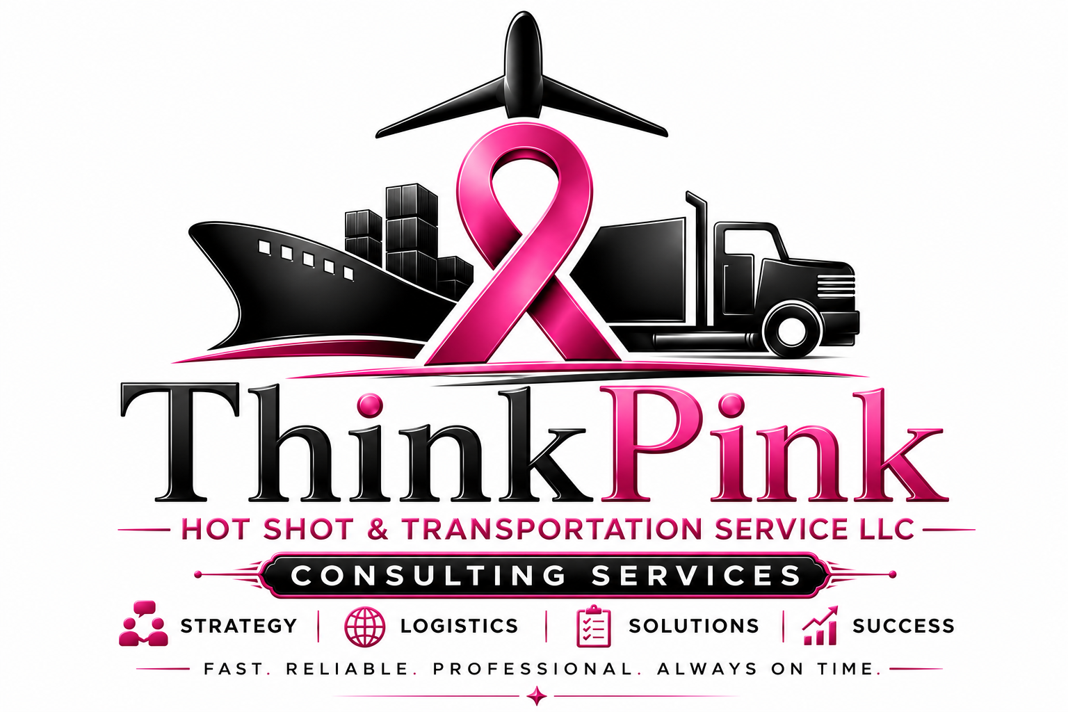 Think Pink Consulting Services logo